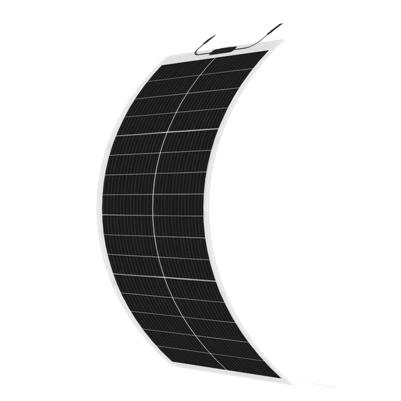 100W (1230*470*2mm, White) CPC Semi-Flexible Solar Panel SOLARFAM