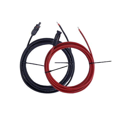 Solar Cable 2X10M-4mm² With MC4+Electrical Terminal (Black+Red)